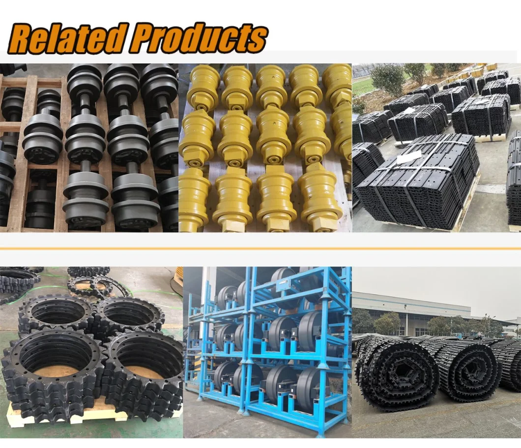 Undercarriage Parts Track Roller PC200-5 PC200-6 PC200-7 PC200-8 for Komatsu Excavator Bottom Low Roller